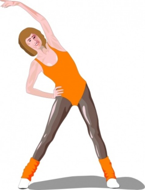 Fitness Exercise clip art | Download free Vector
