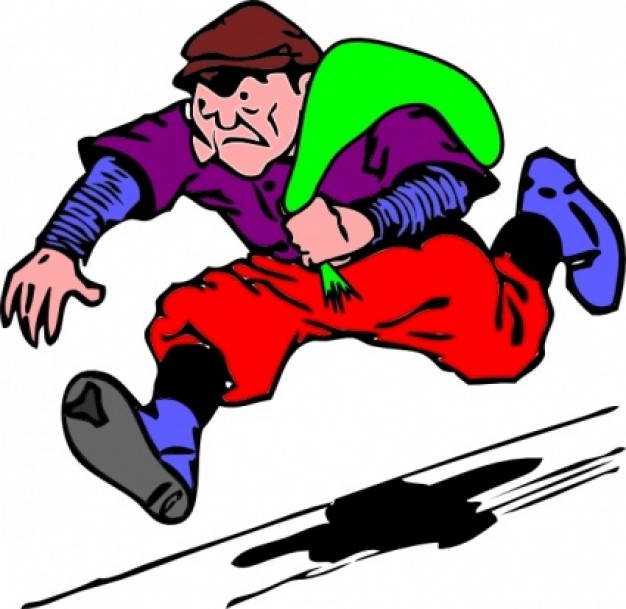 Burgular Robber Theif clip art | Download free Vector