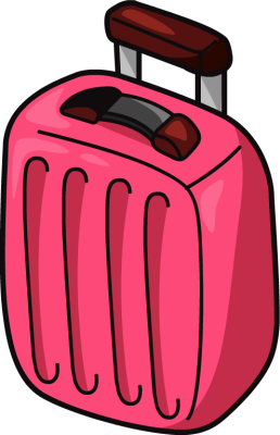 Clip Art Carry-on Suitcase Clipart