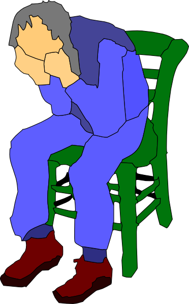 Cartoon Man Crying
