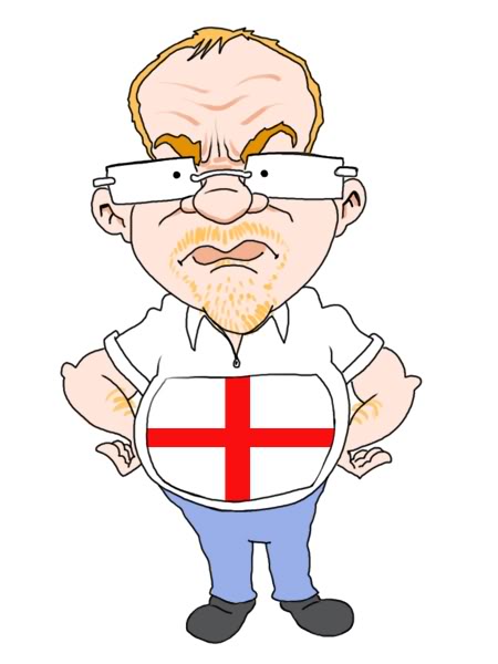 Grumpy Old Man Cartoon Character