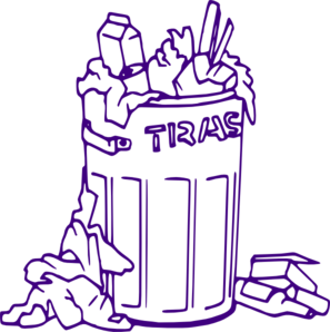 Litter In Bin - ClipArt Best
