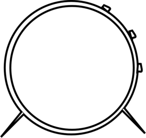 Pin Bass Drum Clipart Etc