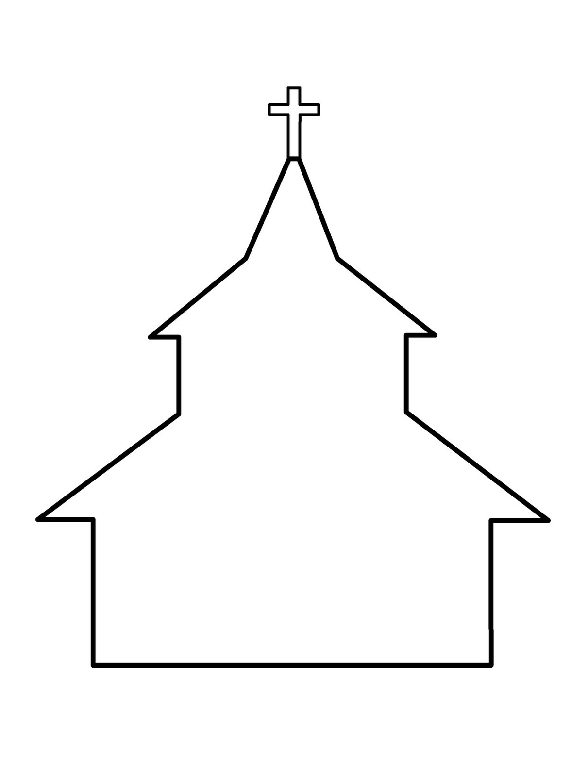 Church clipart borders