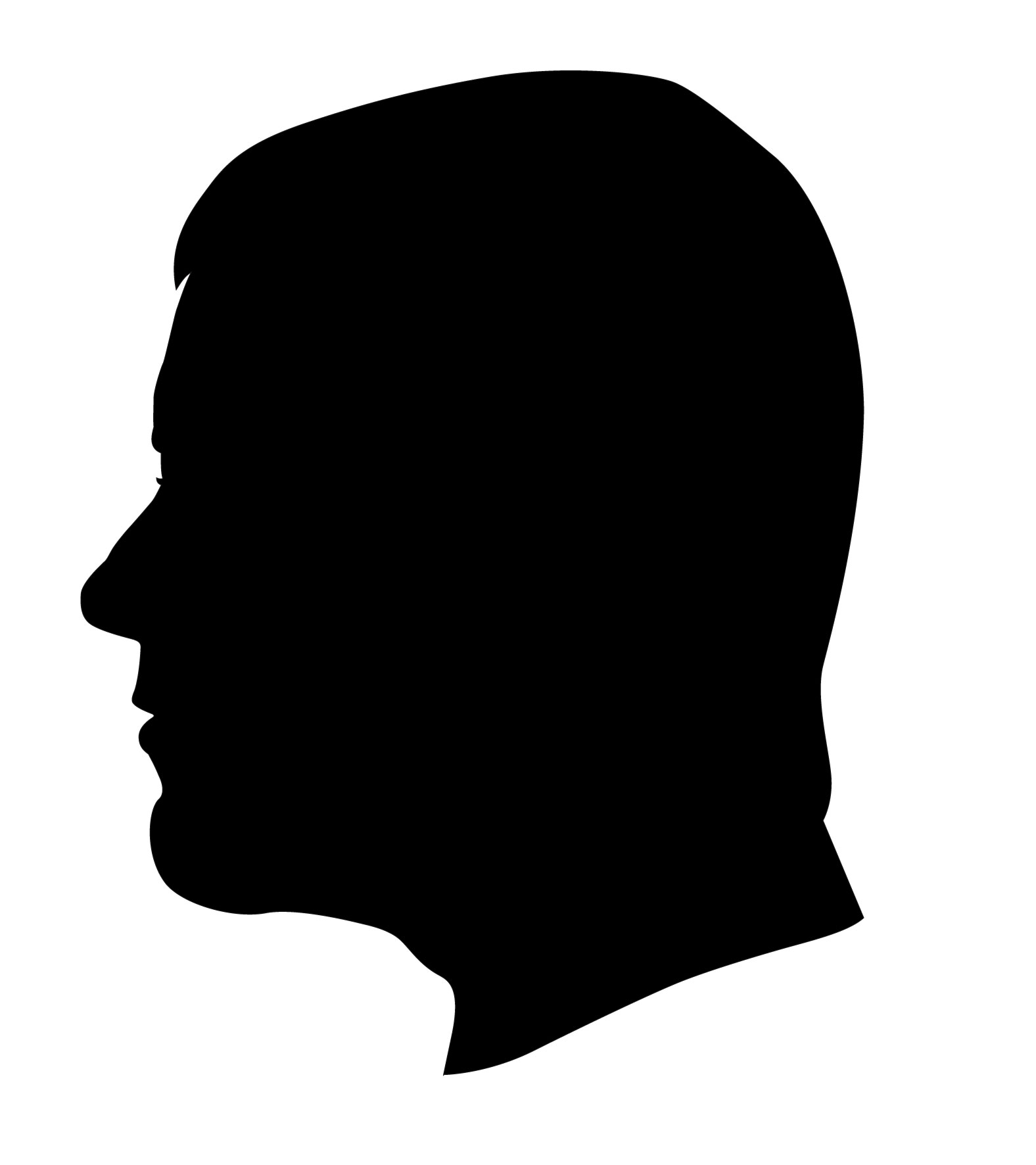 Silhouette Profile | Free Download Clip Art | Free Clip Art | on ...