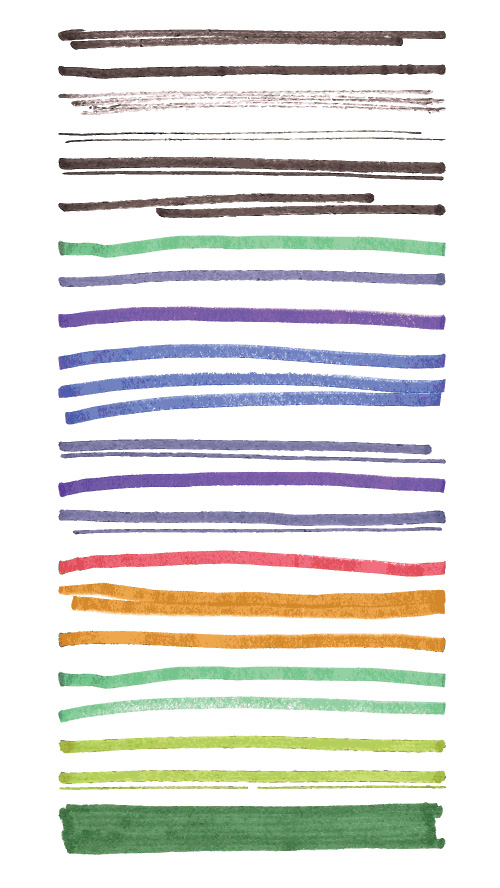 800+ Free Paint Brushes for Adobe Illustrator - Freebies - Vectorboom