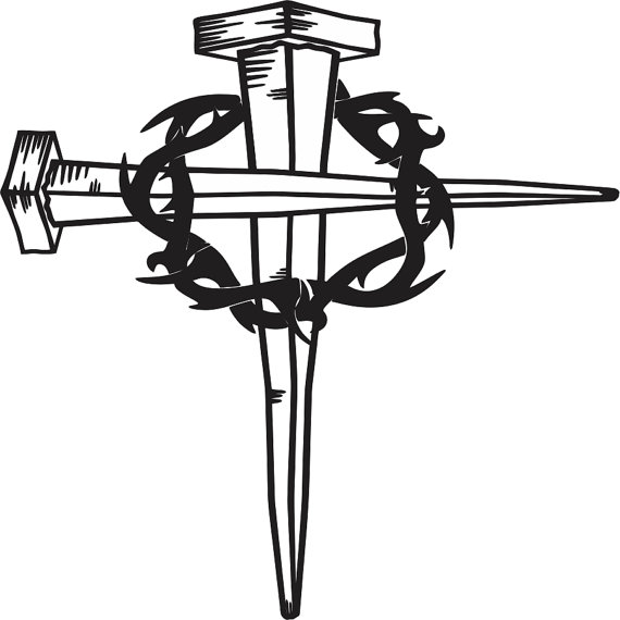 Nail Cross Clipart