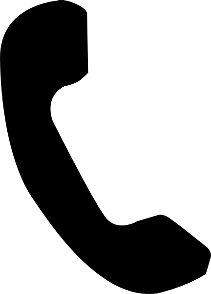 Phone Clipart Image Silhouette Of A Cellular