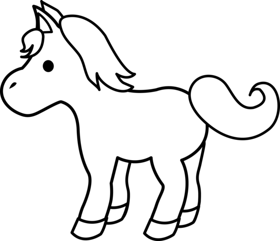 Free black and white animal clipart images