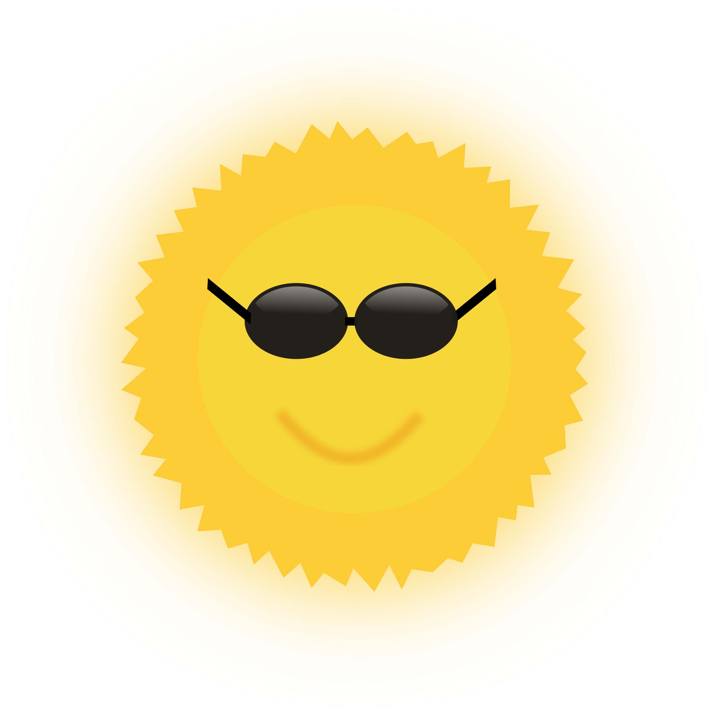 Clipart - Cool Sun