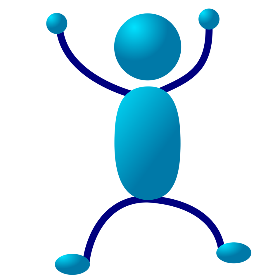 Man Clip Art | Free Stock Photo | Illustration of a dancing ...