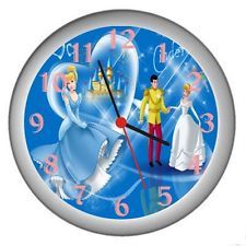 Disney, Pink blue and Clock