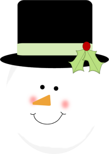 Snowman Hat Clipart