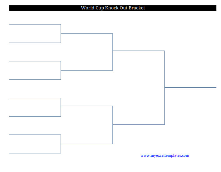 Printable Brackets | Printable Blank Bracket