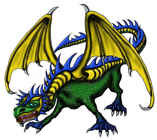 Cartoon Dragon Drawings - ClipArt Best