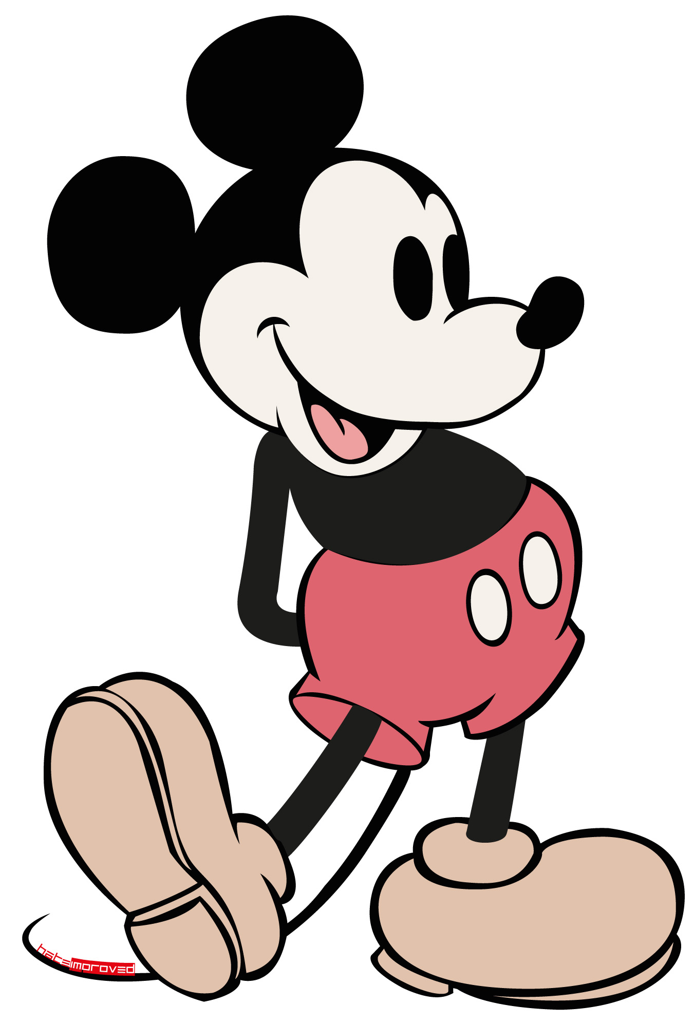 Mickey Mouse Vector | Free Download Clip Art | Free Clip Art | on ...