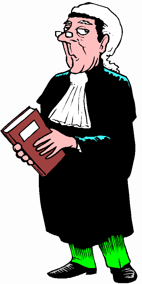 Lawer Cartoon Clipart