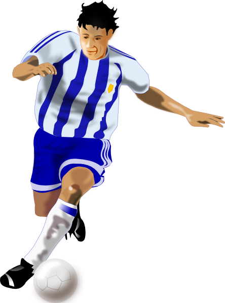 Animated Soccer Player