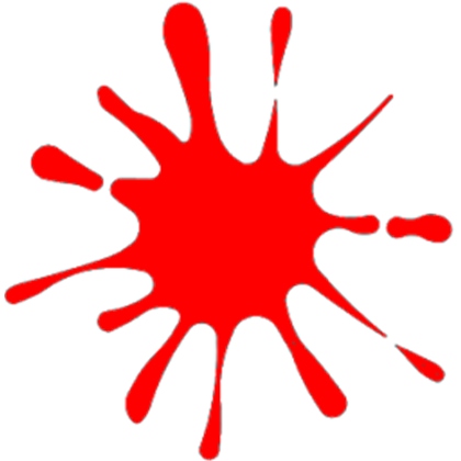 red splash clipart free -