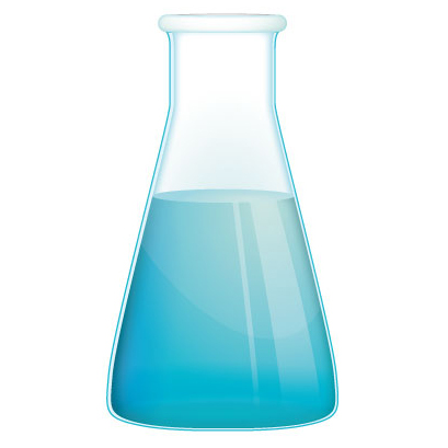Chemistry flask | Illustrations | LogoPub | The World largest ...