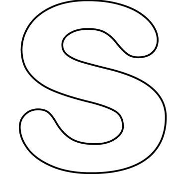 Letter s clipart