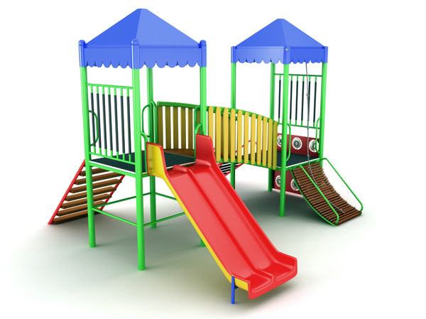 3D max playground ground tunnel