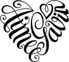 Heart Name Tattoos | Name Tattoos ...