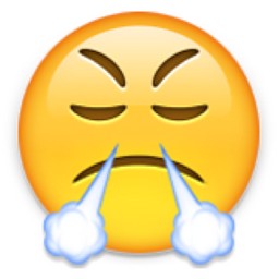Mad emoji clipart