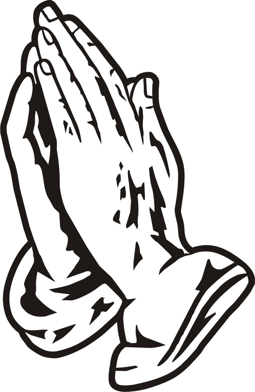 Coloring Pages Praying Hands - AZ Coloring Pages