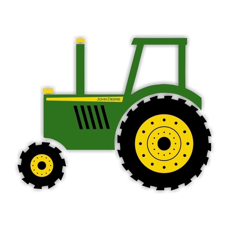 Clipart john deere tractor