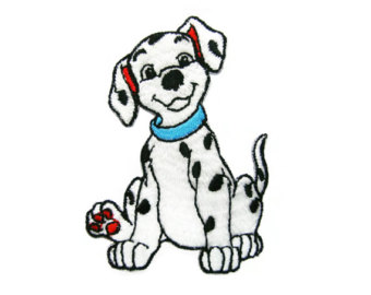 Dalmatian embroidery | Etsy