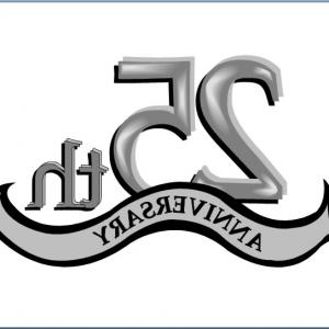 Silver Anniversary Vector Labels Free Design | Piclipart