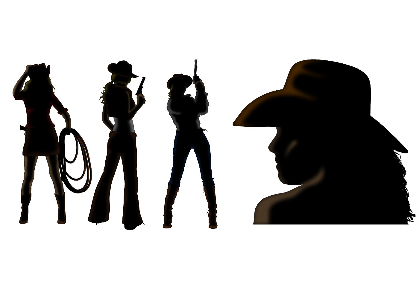Cowboy Free Vector Art - (625 Free Downloads)
