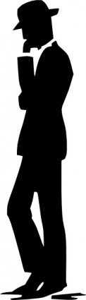 man_walking_talking_on_cell_ ...