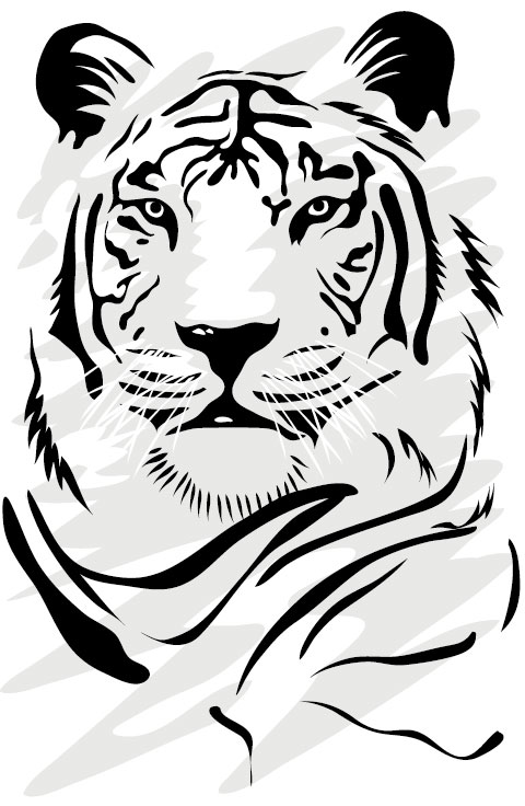 Tiger Vector Art | Free Download Clip Art | Free Clip Art | on ...