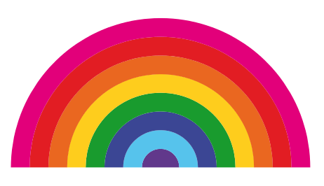 Free to Use & Public Domain Rainbow Clip Art