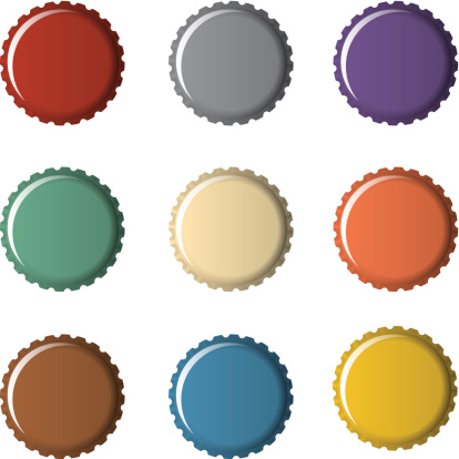 Bottle Cap Clip Art, Vector Images & Illustrations