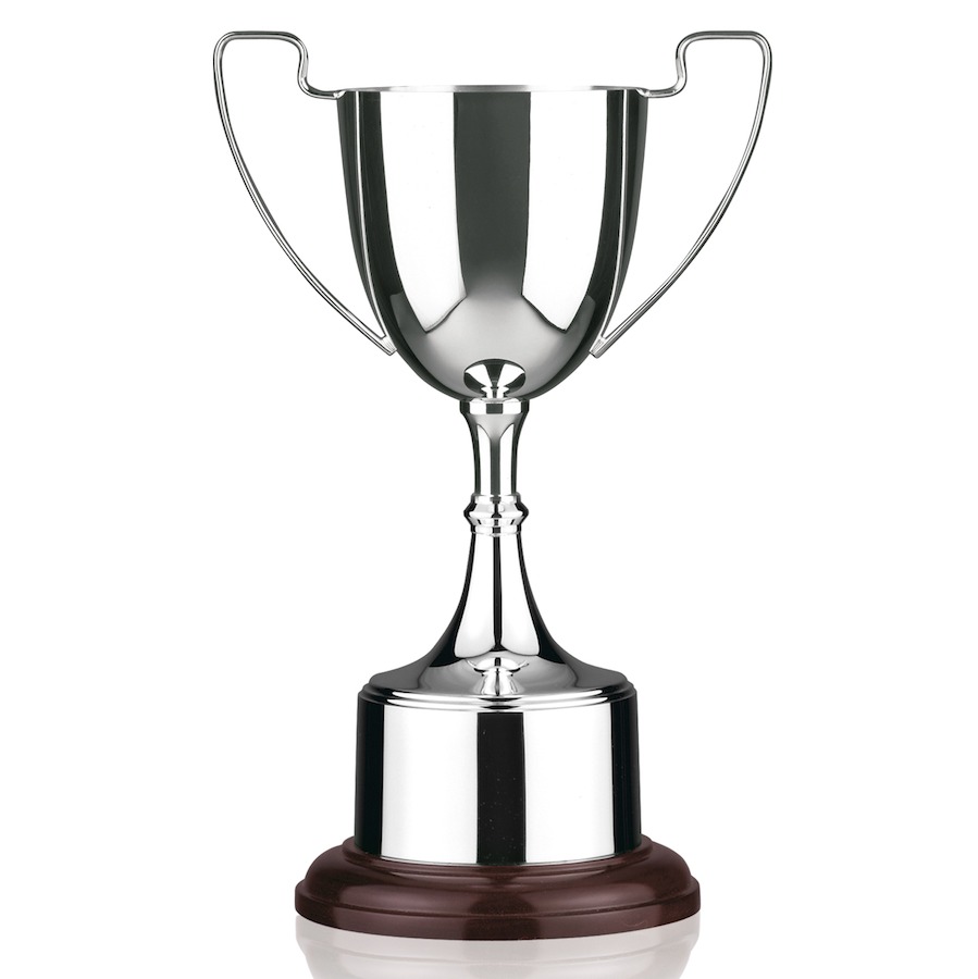 Silver trophy clipart