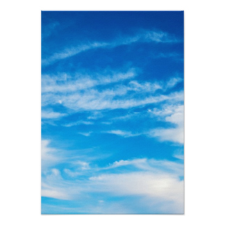 Sky Background Invitations & Announcements | Zazzle