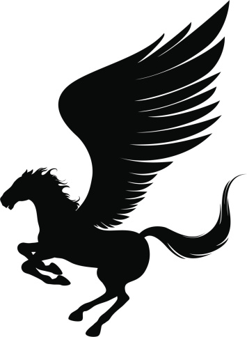 Pegasus Clip Art, Vector Images & Illustrations