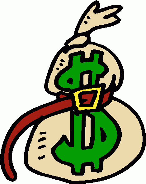 Money Bag Clip Art - Free Clipart Images