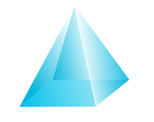 Triangle Pyramid Shape Clipart