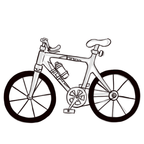 How To Draw A Bike For Kids | Free Download Clip Art | Free Clip ...