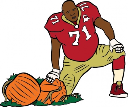 Flag Football Clip Art