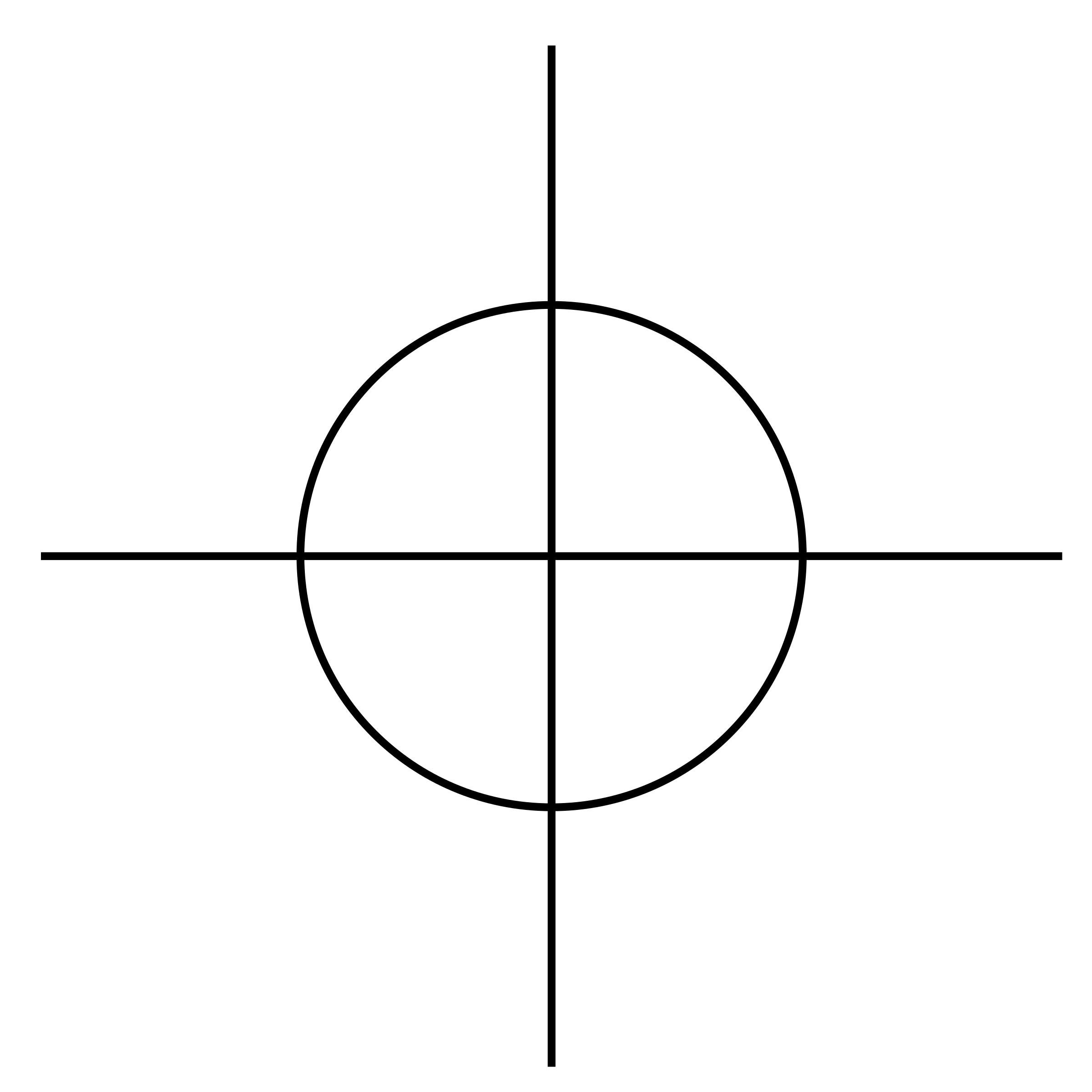 Clipart - Crosshair