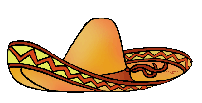 Free mexican sombrero clipart