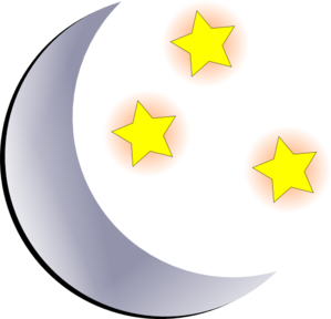 Moon And Stars Clipart