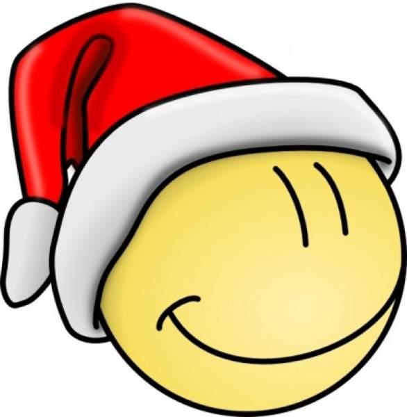 52+ Santa Smiley Face Clip Art