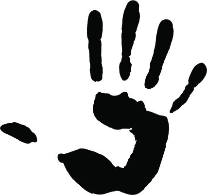 Handprint Clip Art, Vector Images & Illustrations