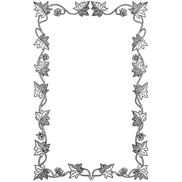 Beautiful Fall Border Clipart